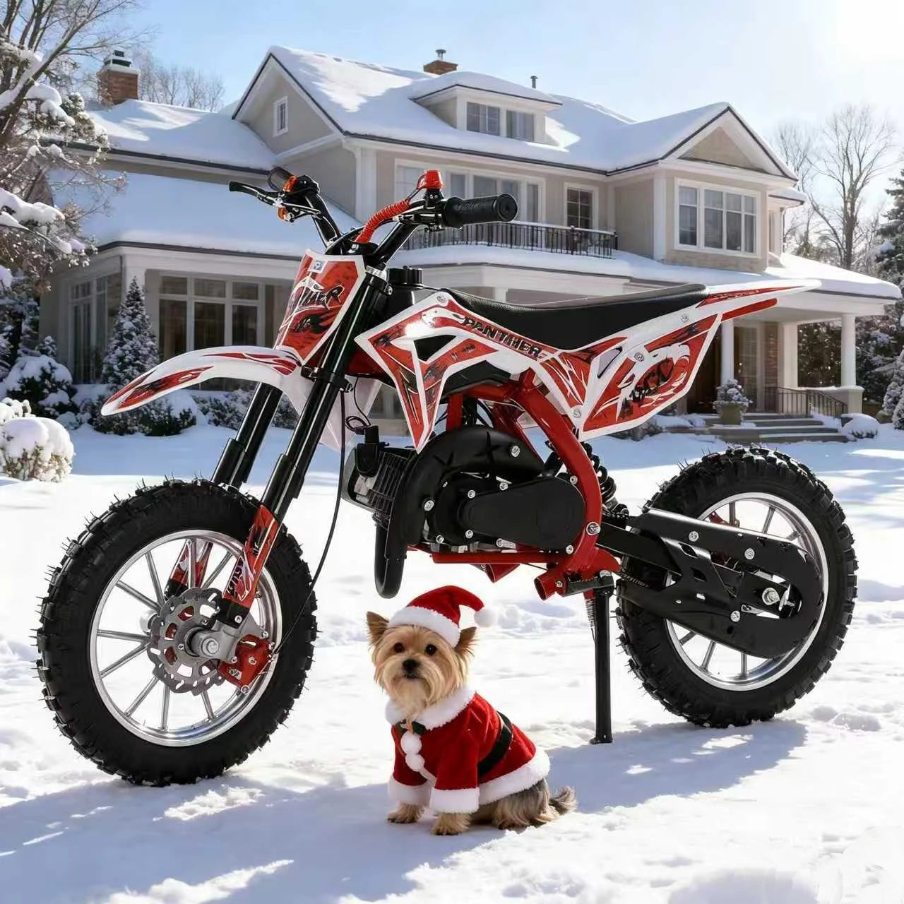 49cc 2 Stroke Kids Dirt Bike Powered Off Road Pocket