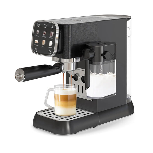 Acekool Fully Automatic Espresso Machine 20 Bar With Touchscreen Frother