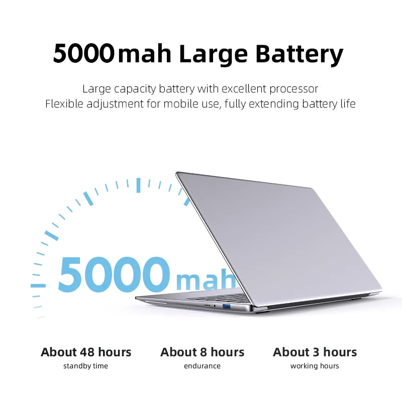 Xiaman Ultra Slim Windows 11 Laptop 12GB RAM 1TB SSD