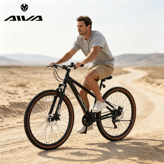 AIVA Hardtail Mountain Bike Aluminum Frame With Disc Brakes