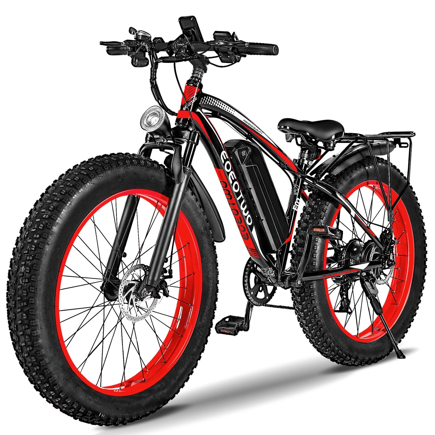EOEOTWO 1500W Fat Tire Electric Bike All Terrain Ebike 34MPH
