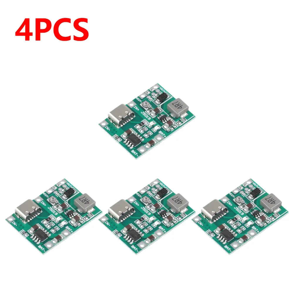 TP4056 Lithium Battery Charger Module DC Boost Type C