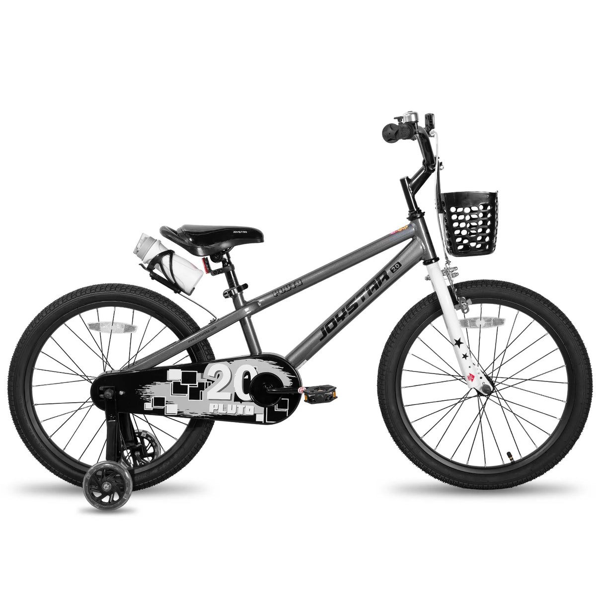 JOYSTAR Kids Bicycle 3-12 With Light Up Training Wheels