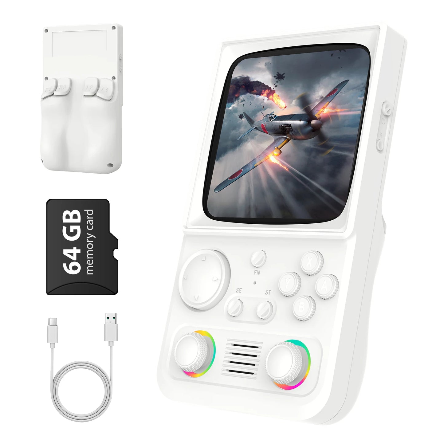 AISLPC RG40 MAX Handheld Game Console Portable Wireless Gaming System