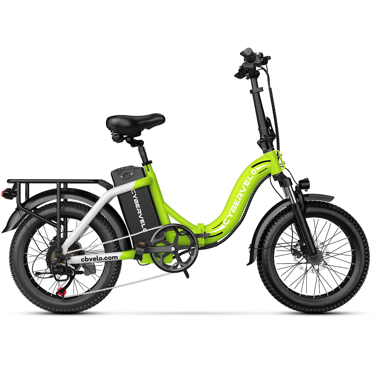 Cybervelo Mars700 Electric Bike 80 Mile Range Foldable