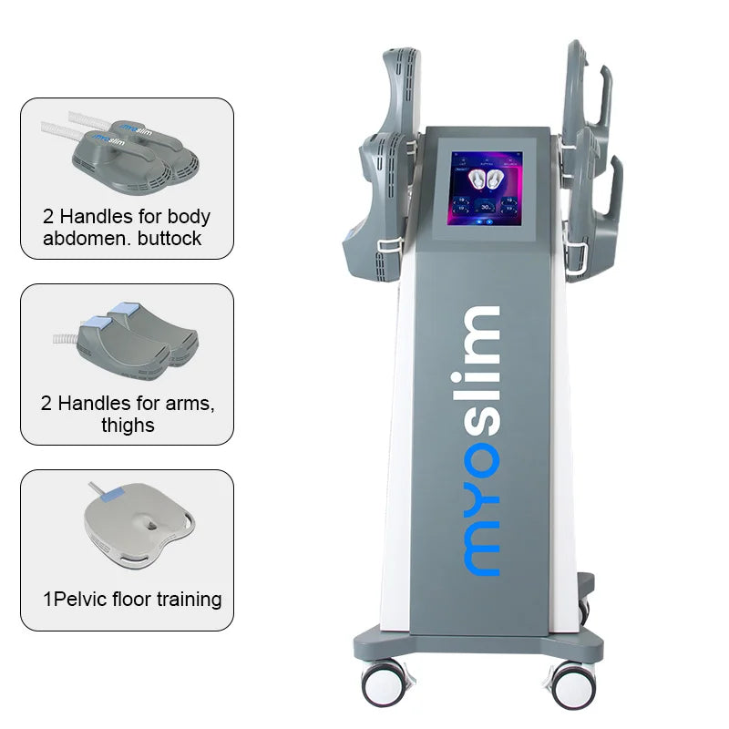 MYOSLIM Body Contouring And Fat Loss Machine With 4 Handles