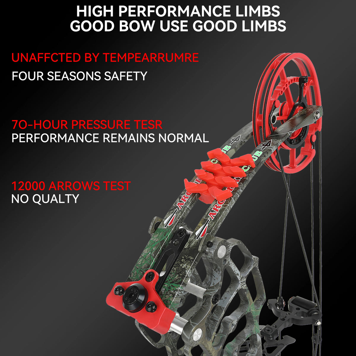 Rh Compound Dual Bow 30 To 70 Lbs Hunting Archery