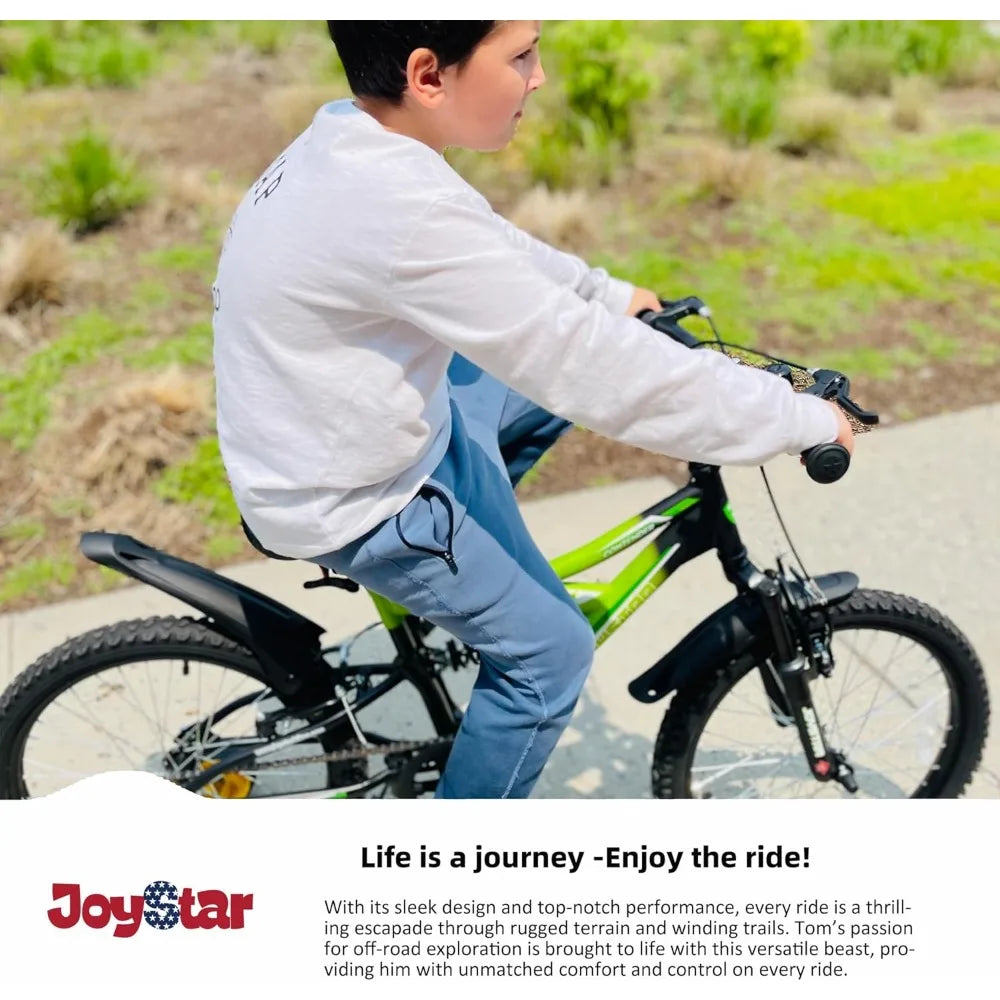 Joystar Kids Mountain Bike For Boys And Girls Durable Bicycle