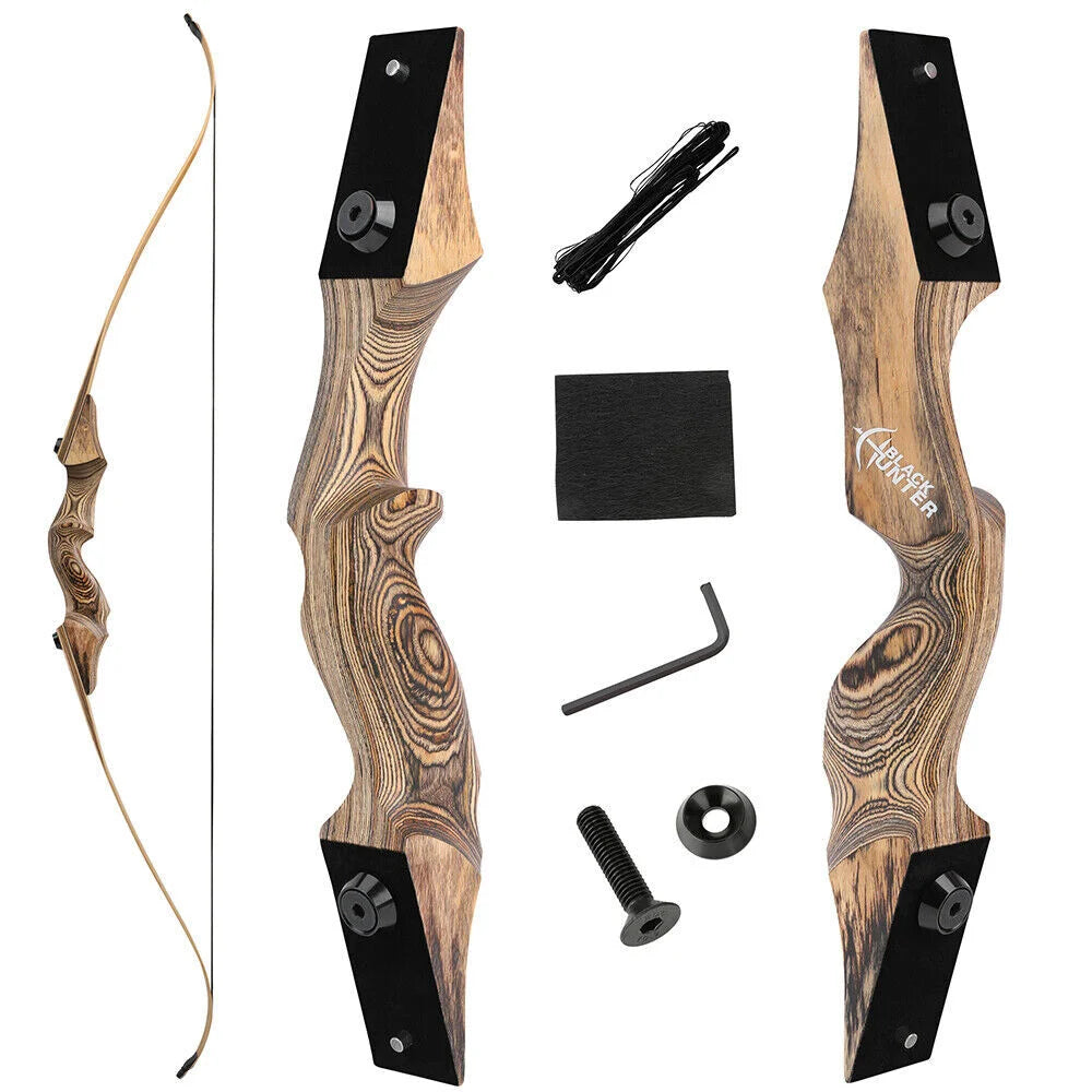 60 Inch Takedown Recurve Bow With Arrows For Hunting And Training
