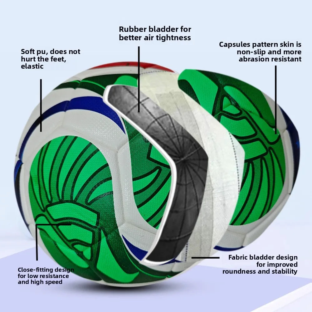 PU Seamless Soccer Ball High Quality Training Ball For All