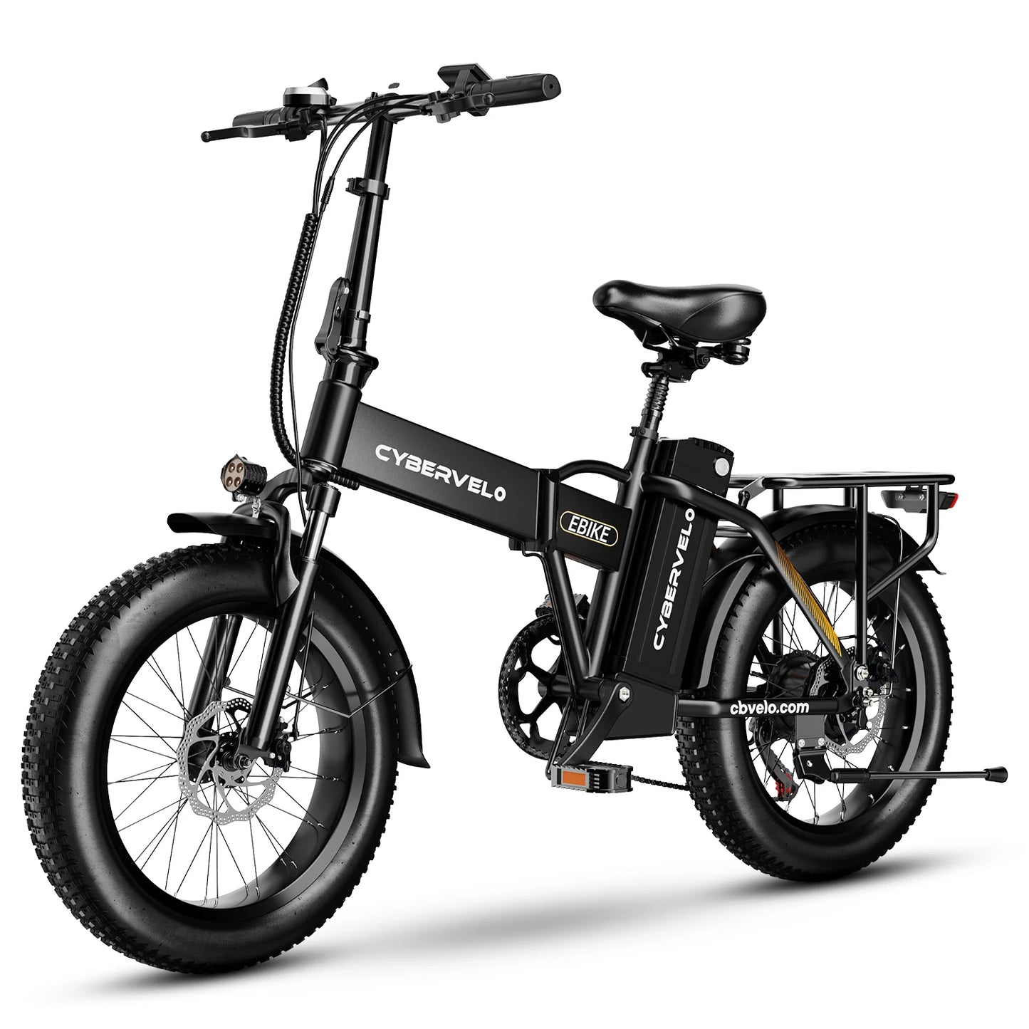 Cybervelo Mars700 Electric Bike 80 Mile Range Foldable