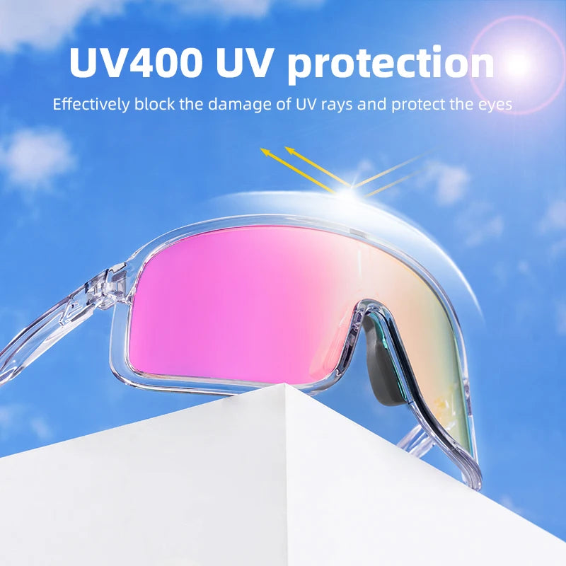 ROCKBROS Cycling Sunglasses UV400 Photochromic Polarized Unisex Sports Eyewear
