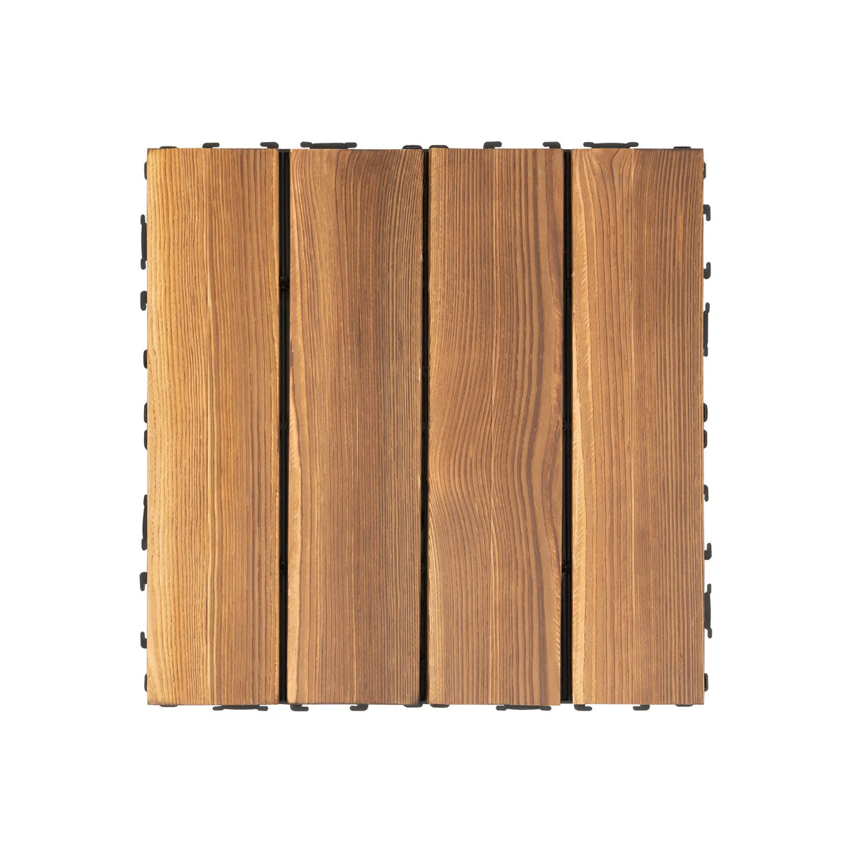 Wood Plastic Composite Interlocking Deck Tiles for Outdoor Patios