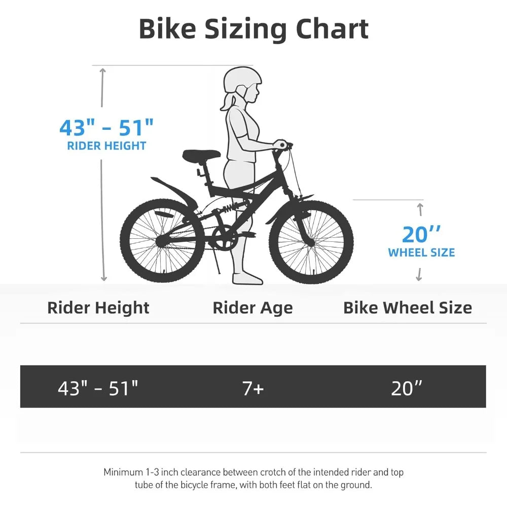 Joystar Kids Mountain Bike For Boys And Girls Durable Bicycle
