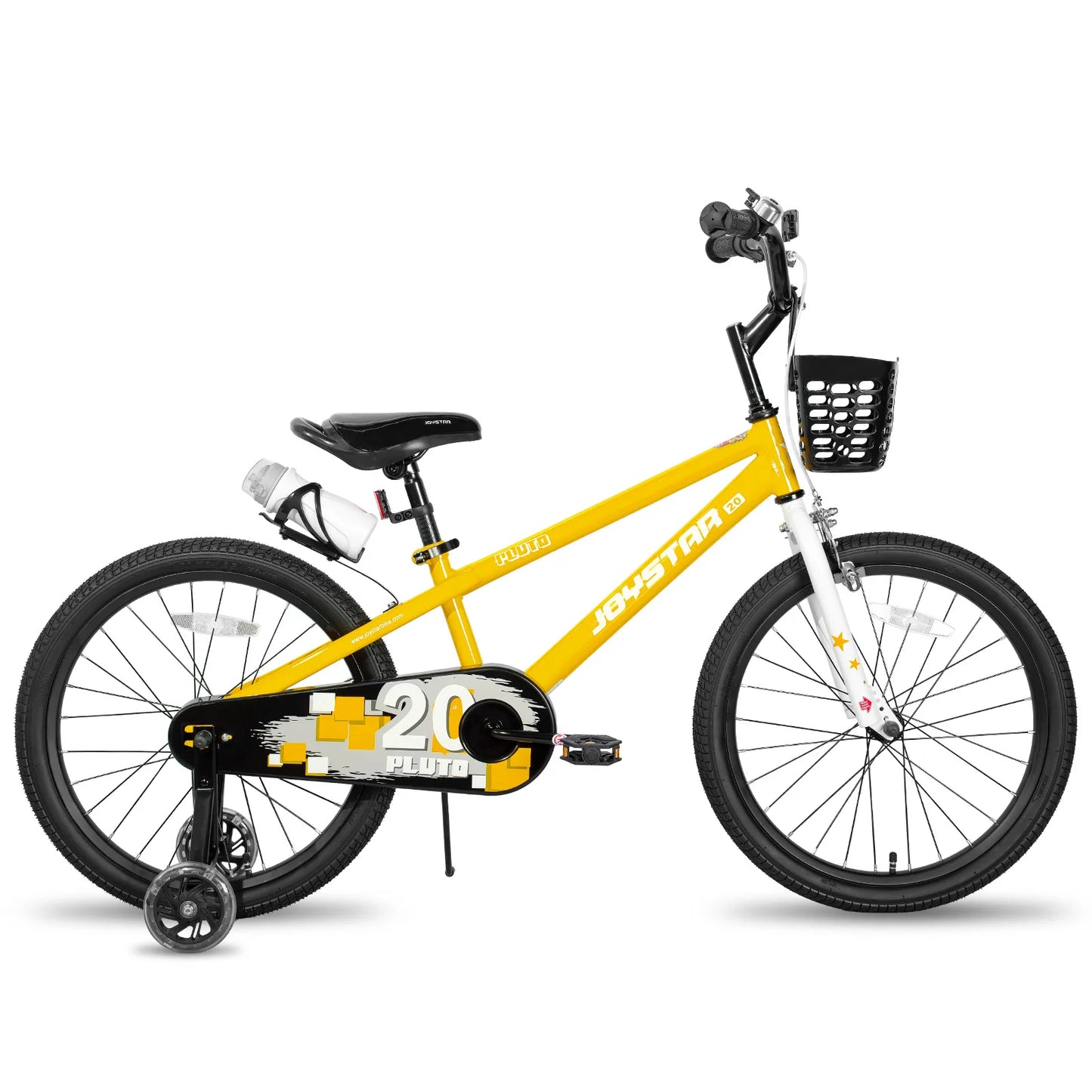JOYSTAR Kids Bicycle 3-12 With Light Up Training Wheels